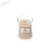 VANILLA & SEA SALT KIS ÜVEGGYERTYA, WOODWICK