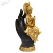 THAI BUDDHA KÉZEN ÜLŐ, 24,5X13X9CM
