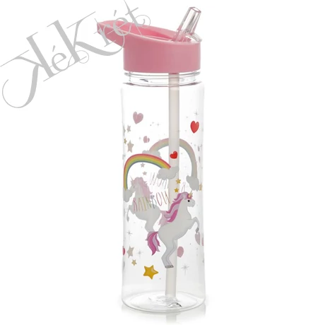 ÜTÉSÁLLÓ, BPA MENTES KULACS, UNIKORNIS 550ml
