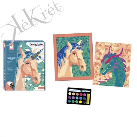 FESTÉS SZÁMOK ALAPJÁN FANTÁZIA LÉNYEK, JANOD