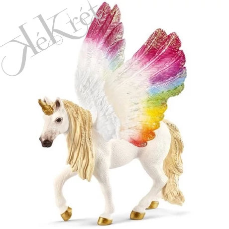 SZÁRNYAS SZIVÁRVÁNY UNIKORNIS, SCHLEICH, BAYALA