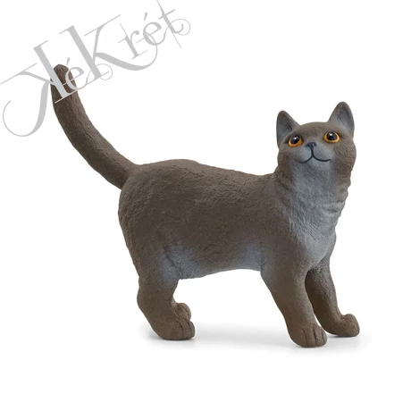 BRIT RÖVIDSZŐRŰ MACSKA, ÁLLÓ, Schleich