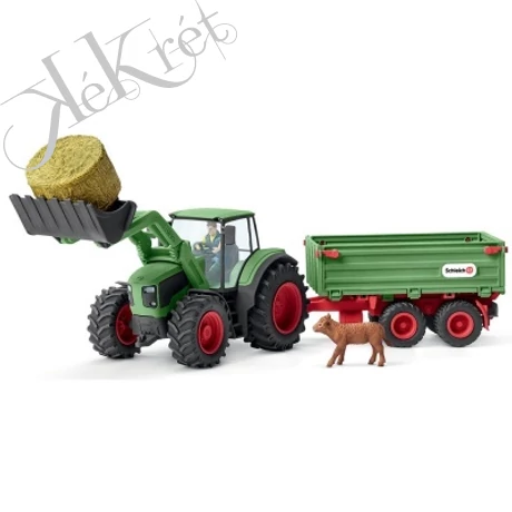 PÓTKOCSIS TRAKTOR, Schleich