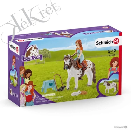 HORSE CLUB, MIA ÉS SPOTTY, Schleich