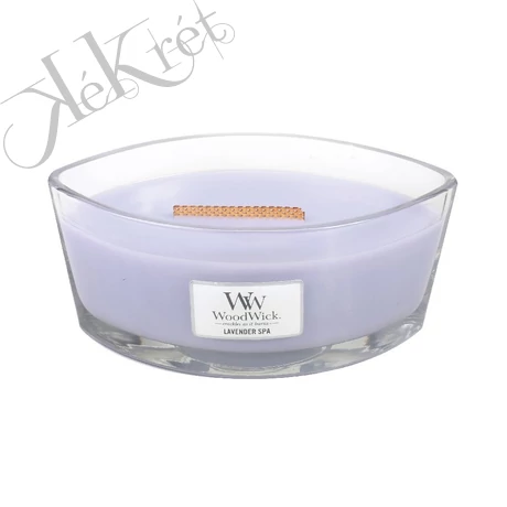LAVENDER SPA HAJÓGYERTYA, Woodwick