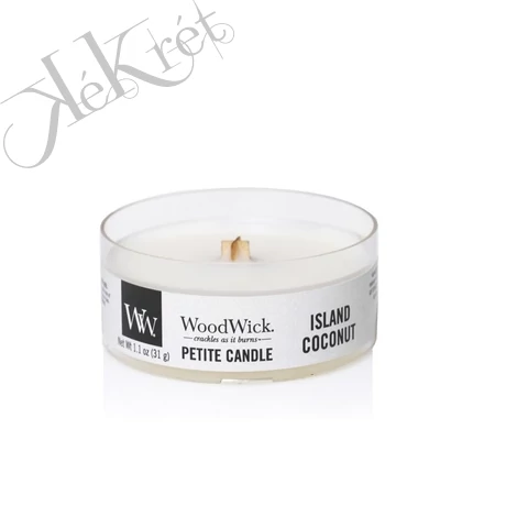 ISLAND COCONUT PETITE MINTAGYERTYA, Woodwick