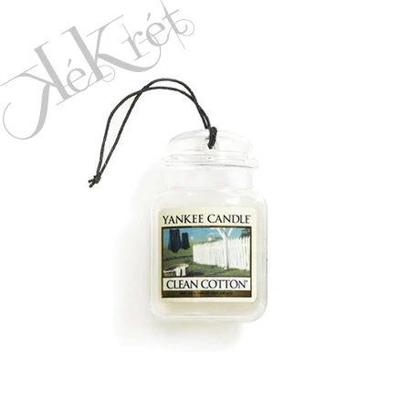 CLEAN COTTON ULTIMATE AUTÓILLATOSÍTÓ, Yankee Candle
