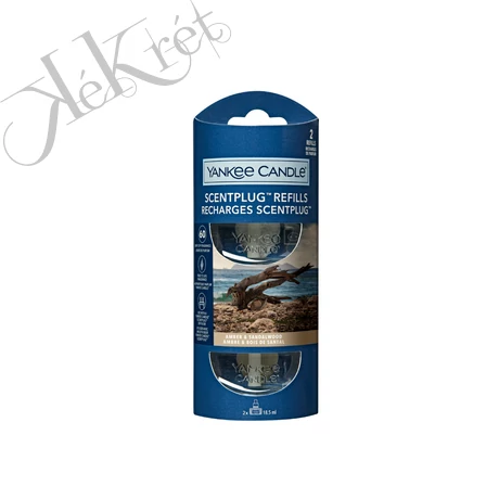 AMBER & SANDALWOOD elektromos légfrissítő utántöltő, Yankee Candle