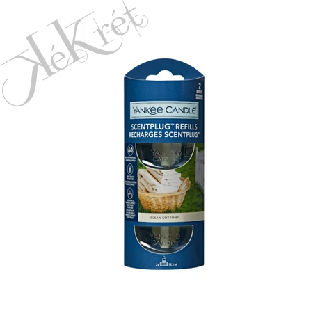 CLEAN COTTON elektromos légfrissítő utántöltő, Yankee Candle