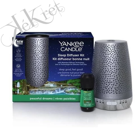 SILVER SLEEP DIFFÚZOR SZETT, Yankee Candle