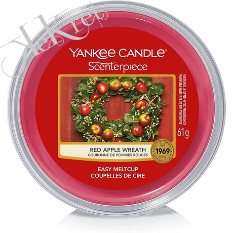 RED APPLEWREATH SCENTERPIECE™ VIASZTÉGELY, YANKEE CANDLE