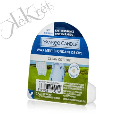CLEAN COTTON MINI VIASZ, YANKEE CANDLE