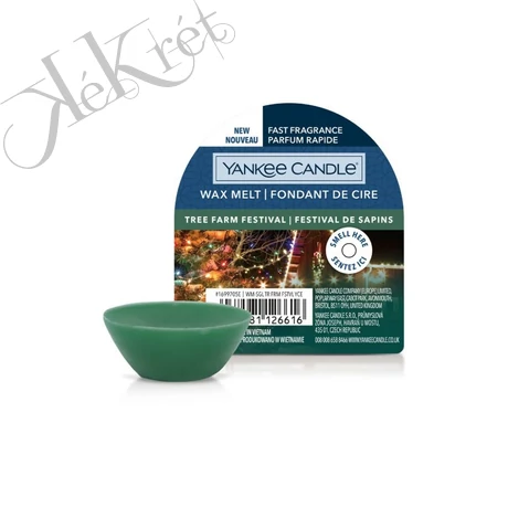 TREE FARM FESTIVAL MINI VIASZ, YANKEE CANDLE
