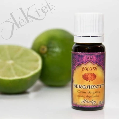 100% TISZTASÁGÚ BERGAMOT ILLÓOLAJ, Goloka, 10ml