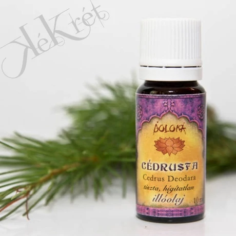 100% TISZTASÁGÚ CÉDRUSFA ILLÓOLAJ, Goloka, 10ml