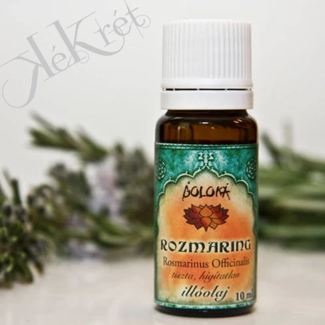 100% TISZTASÁGÚ ROZMARING ILLÓOLAJ, Goloka, 10ml