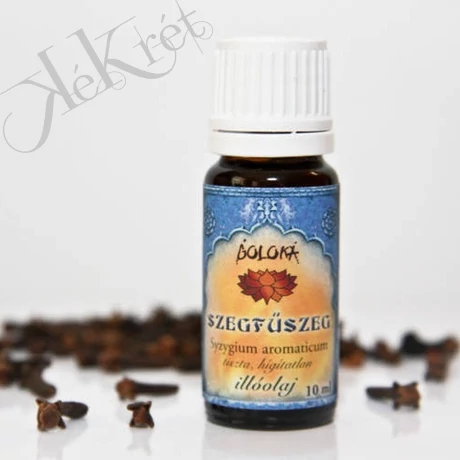 100% TISZTASÁGÚ SZEGFŰSZEG ILLÓOLAJ, Goloka, 10ml