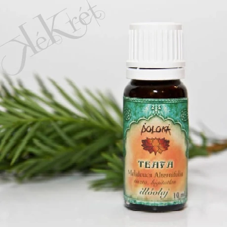 100% TISZTASÁGÚ TEAFA ILLÓOLAJ, Goloka, 10ml