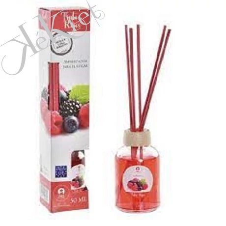 PIROS GYÜMÖLCSÖK ILLATÚ PÁLCÁS ILLATOSÍTÓ, 50ml