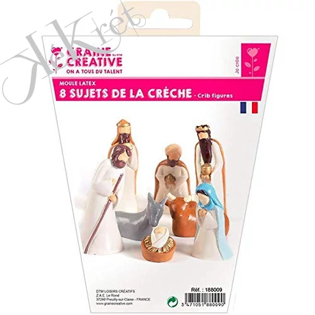 Latex öntőforma, BETLEHEMI FIGURÁK