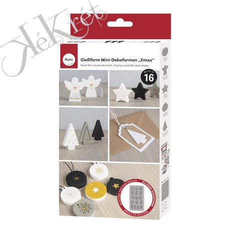 XMAS SZILIKON ÖNTŐFORMA, RAYHER