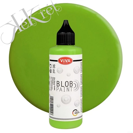 BLOB FESTÉK 90ml,  VILÁGOSZÖLD, VIVA