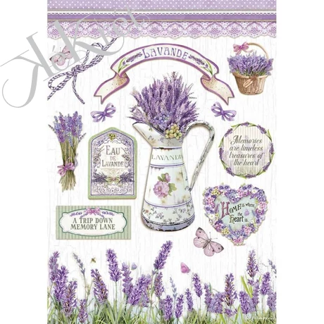 PROVENCE ELEMEK, RIZSPAPÍR A/4, Stamperia