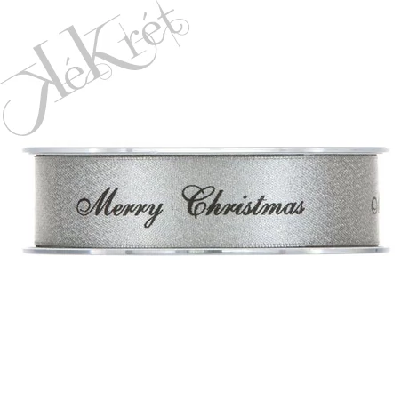 Szalag Merry Christmas felirattal 25 mmx25 m