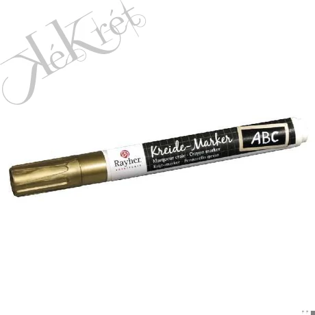 Krétatoll, arany, ék alakú heggyel, 2-6 mm, Rayher