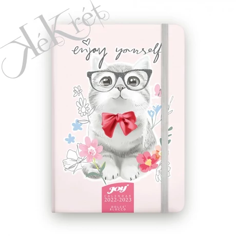 JOY CALENDAR HETI TERVEZŐ 2023 DOLCE BLOCCO CAT