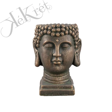 BUDDHA FEJ VIRÁGTARTÓ, PTMD