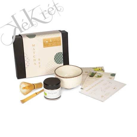 PRÉMIUM MINŐSÉGŰ MATCHA TEA KÉSZÍTŐ SZETT TEÁVAL