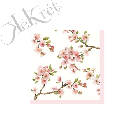 PAPÍRSZALVÉTA 33x33cm, 20db-os, Sakura