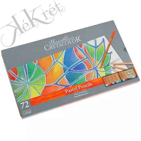 Cretacolor Fine Art Pastel pasztellceruza készlet - 72 db, fémdobozos