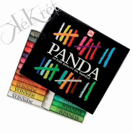 TALENS PANDA OLAJPASZTELL (ZSÍRKRÉTA) KÉSZLET - 24 DB