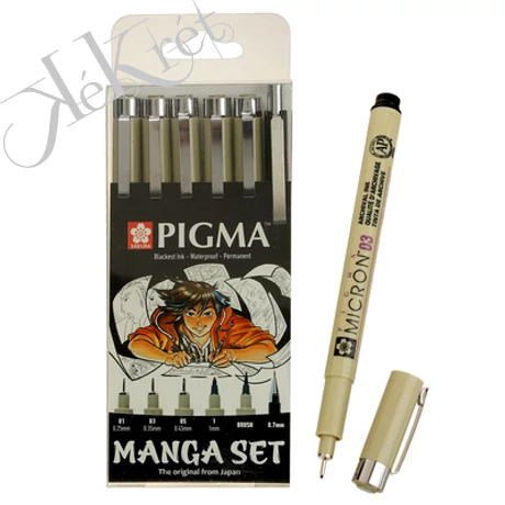 PIGMA MANGA SET 6db-os készlet