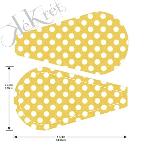 SIZZIX BIGZ ,,L,, SABLON, szirmok