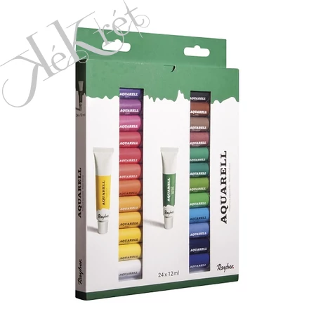 Művészfesték-készlet akvarell, 24-féle x 12ml