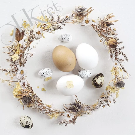 Eggs papírszalvéta 33x33cm, 20db-os, Ambiente