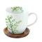 PORCELÁN BÖGRE AKÁCFA ALJJAL, Natura