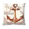 Rusty Anchor textilpárna töltelékkel 34x34cm