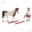 HORSE CLUB, HANNAH VADNYUGATI LOVAGLÓKÉSZLETE, SCHLEICH