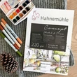 HAHNEMÜHLE CONCEPT RAJZ-, VÁZLAT- ÉS FESTŐTÖMB, 220 G, 20 LAP - A4