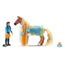 Kim és Caramelo kezdő készlet, Schleich, Horse Club