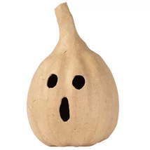 HALLOWEEN HOSSZÚ TÖK, 10x10x16cm papírmasé
