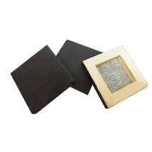 MINI FESZÍTETT FESTŐVÁSZON, 6x6cm, fekete, DALER-ROWNEY