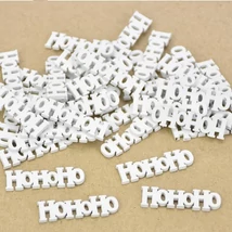 Fa Hohoho felirat mini fehér