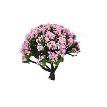 FA RÓZSASZÍN VIRÁGGAL, 8CM