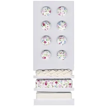 Gomb szett, virágok, Rayher