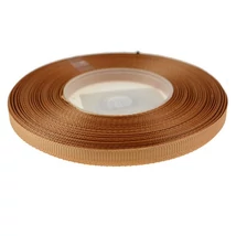 SZALAG TEXTIL RIPSZ 0,65CM*25Y, BARNA